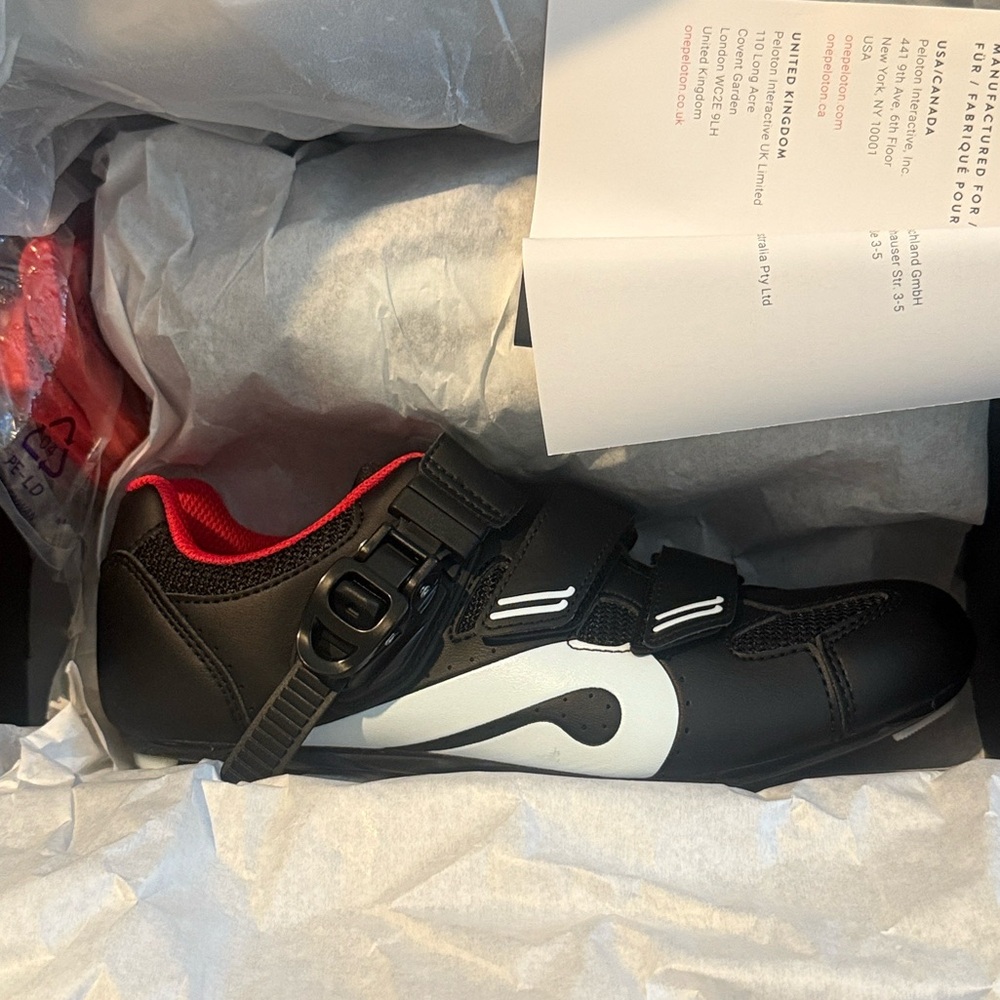 NWT Peloton Cycling Shoes - size 38